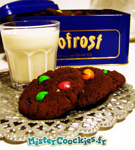 Cookies chocolat aux M&M's